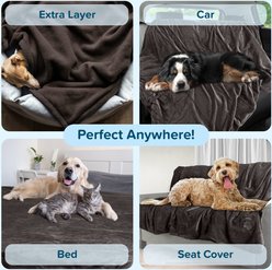 Pet Adobe Water-Resistant Dog Blanket, Charcoal Grey, 60 x 80-in slide 2 of 9