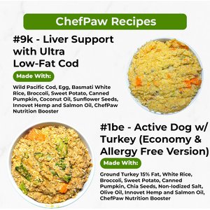 ChefPaw Stainless Steel Dog Food Maker, 6.4-lb, Black/White