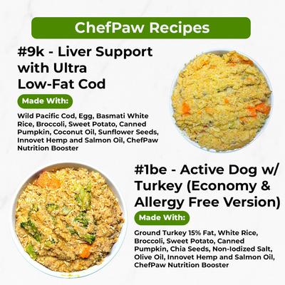 Show full view: ChefPaw Stainless Steel Dog Food Maker, 6.4-lb, Black/White slide 9 of 9