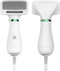 Decflow 2 in 1 3-Speed Constant Temperature Dog & Cat Hair Dryer & Comb, white