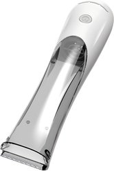 Decflow Dog & Cat Hair Clipper with Vacuum Function, white