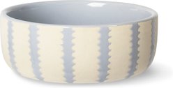 Fringe Studio Powder Blue Stoneware Dog & Cat Bowl, Multicolor, Small: 1.5-cup