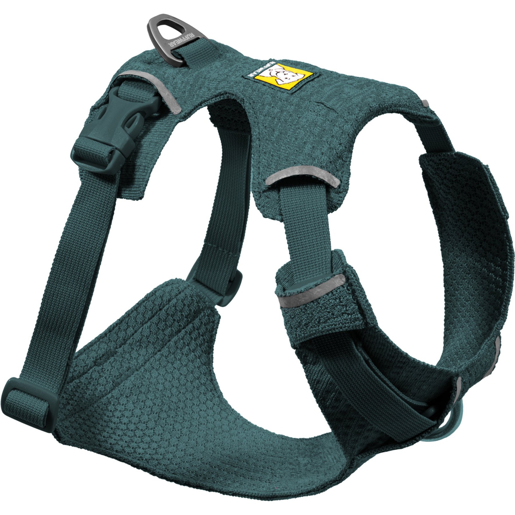 Ruffwear Front Range Flex Reflective Front-Clip Dog Harness, Deep Teal, Small: 22 to 27-in chest