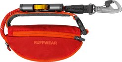 Ruffwear Hitch Hiker Polyester Reflective Retractable Dog Leash, 12-ft long, 1/4-in wide, Red Currant slide 2 of 7