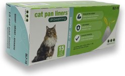 Van Ness Drawstring Cat Pan Liners, X-Large, 15 count