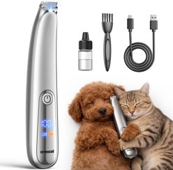 OneIsAll Professional Dog Clipper with Ceramic Blades, 6.7-oz