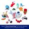 Show in main carousel: Frisco Coastal Boat Hide & Seek Plush Squeaky Dog Toy, Small/Medium slide 6 of 9