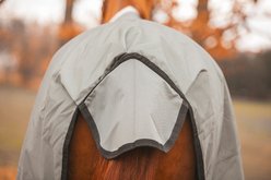 Jacks Heritage Collection Zeus 1680 Denier with 260 Gram Lining Turnout Blanket, Gray, 86-in slide 2 of 4