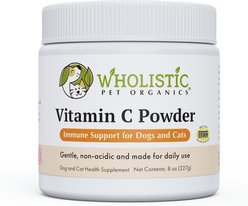 Wholistic Pet Organics Vitamin C Powder Immune Support for Dogs & Cats, 8-oz slide 1 of 3