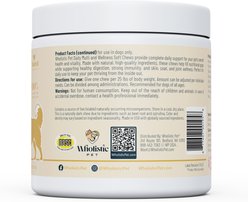 Wholistic Pet Daily Multi & Wellness All-in-One Hickory Flavored Air-Dried Soft Chews Multivitamin Supplement for Dogs, 90 count slide 2 of 4