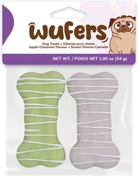 Wufers “Throw Me A Bone” Easter Cookie Crunchy Dog Treat, 2-oz, 2 count