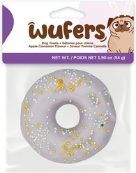 Wufers “Doggie Donut” Spring Cookie Crunchy Dog Treat, 2-oz