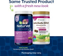 NaturVet Advanced Joint Care Hip & Joint Bacon & Chicken Flavored Supplement for Dogs & Cats, 240 count slide 2 of 8