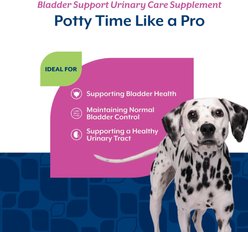 NaturVet Bladder Support Urinary Care Bacon & Chicken Flavored Supplement for Dogs, 60 count slide 2 of 7