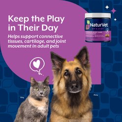 NaturVet Moderate Joint Care Hip & Joint Bacon & Chicken Flavor Supplement for Dogs & Cats, 120 count slide 2 of 7