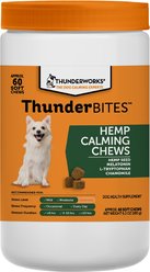 ThunderBites Hemp Calming Dog Chews, 60 Count