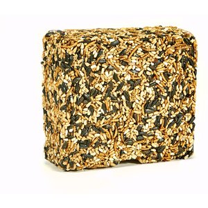 Kaytee Seed & Mealworm Wild Bird Treat Cake, 1.4-lb