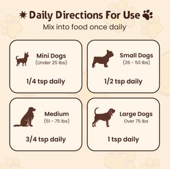 Petsmont Buddy Guard Mushroom Powder Immune Support Supplement for Dogs & Cats, 2.12-oz slide 2 of 9