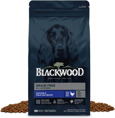 Blackwood Grain-Free Chicken & Field Pea Recipe All Life Stages Dry Dog Food, 24-lb bag