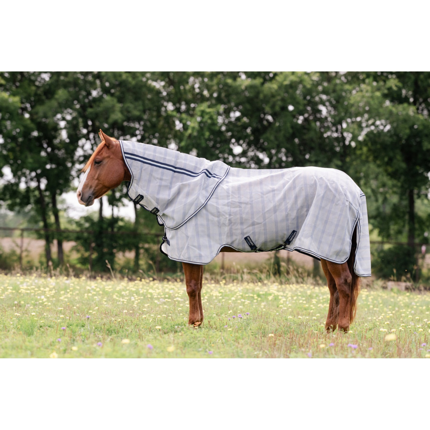 Horseware Newmarket Quarter Horse Plus Fly Sheet, Witney Navy, 80-in