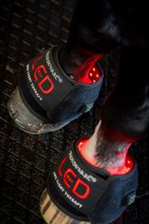 Horseware LED Red Light Therapy Mini Horse Wraps, Black/Black, 4 count slide 2 of 7
