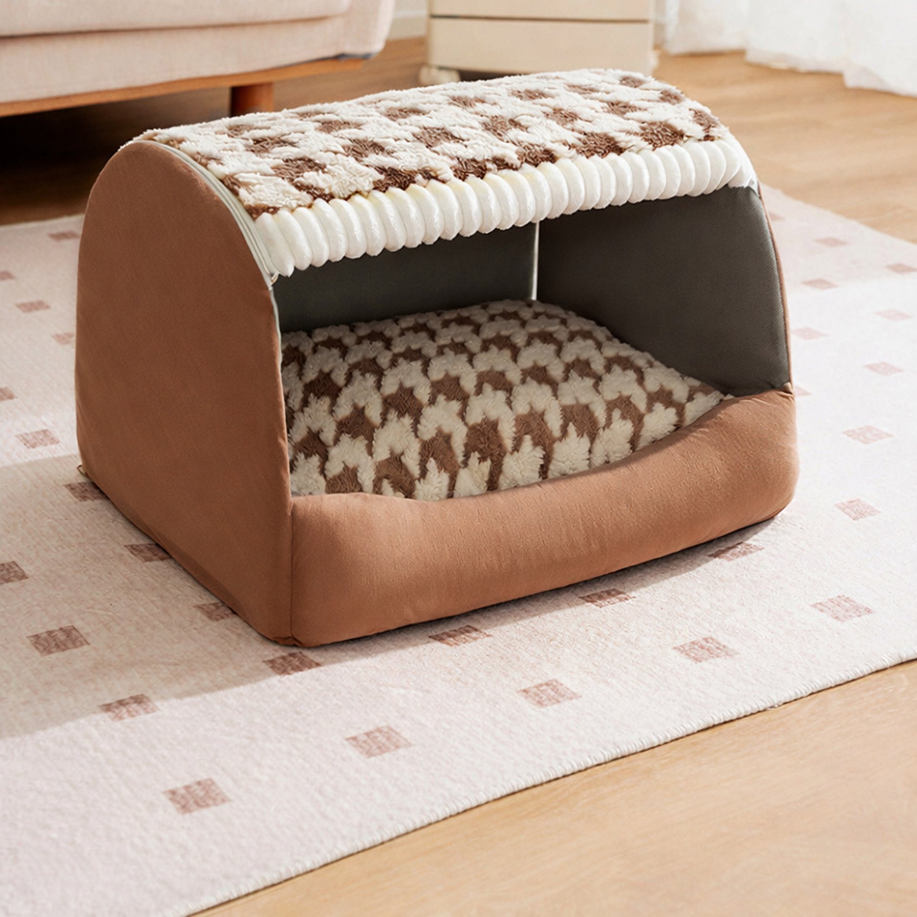 NonoPets 2-in-1 Convertible Dog & Cat House, X-Large