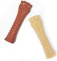 Nylabone Power Chew Original & Bacon Flavored Dog Chew Toys Aggressive Chewers Bundle, X-Large, 2 count