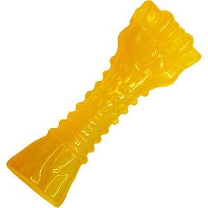 Nylabone Puppy Chew Freezer Dog Toy Teething Chew Chilling Cloth Lamb & Apple, Small