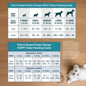 JustFoodForDogs Fish & Sweet Potato Recipe Frozen Human-Grade Fresh Dog Food, 72-oz pouch, case of 7