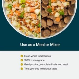 JustFoodForDogs Fish & Sweet Potato Recipe Frozen Human-Grade Fresh Dog Food, 72-oz pouch, case of 7