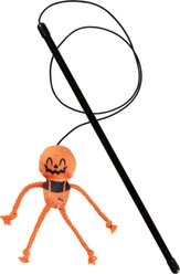 FuzzYard Michael Gourdan Cat Teasers Wands Toy with Catnip, Orange slide 1 of 3