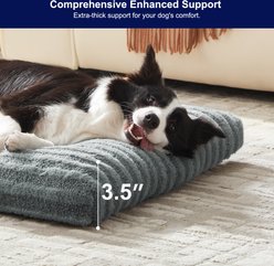 AIPERRO Pillow Dog Bed, Grey, Large: 35-in slide 2 of 8