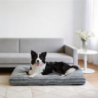 AIPERRO AIPERRO Pillow Dog Bed, Grey, Large: 35-in