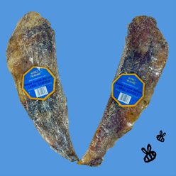 Honey I'm Home Natural Honey Coated Water Buffalo Large Scapula Dog Chews, case of 35 slide 2 of 2