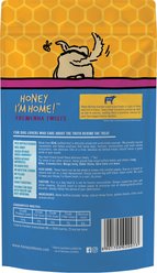 Honey I'm Home Natural Honey Coated Water Buffalo Tremenda Twists Dog Chews, 2.47-oz bag slide 2 of 3