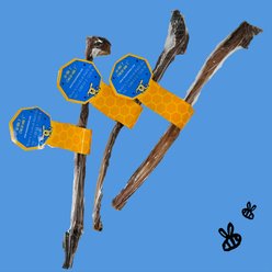 Honey I'm Home Natural Honey Coated Water 10-in Buffalo Gullet Sticks Dog Chews, case of 35 slide 2 of 2