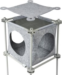 Kitty City 2.0 Cube Platform Modular Cat Furniture, Grey