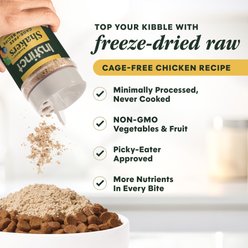 Instinct Raw Boost Shakers Cage-Free Chicken Recipe Grain-Free Freeze-Dried Dog Food Topper, 5.5-oz bottle slide 2 of 8