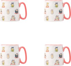 10 Strawberry Street Maneki Neko Bella Mug, 18-oz, 4 count slide 1 of 6
