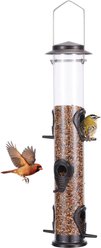 MIXXIDEA Metal Tube Bird Feeder
