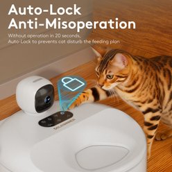 SOLOWINNER 5 Meal Automatic Wet Food Stainless Steel Dog & Cat Feeder, White slide 2 of 7