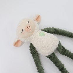 Patchwork Pet Muttley Lily Lamb Squeaky Plush Dog Toy, White, 24-in slide 2 of 3