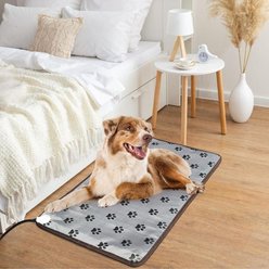Golopet Indoor Dog & Cat Heated Pad with US Plug & without Remote, Blue, Small: 23 x 17-in