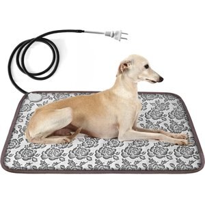 Golopet Power-on Instant-Heat Dog & Cat Heating Pad with Power Line Protection Tube, X-Large: 34 x 21-in