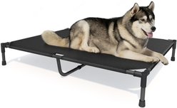 Golopet Outdoor Elevated Dog Cot Bed, Black, Small: 32 x 25-in