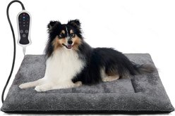 Golopet Plush Orthopedic Furniture Style Sofa Dog & Cat Nest Bed, Grey, Large: 30 x 20-in slide 1 of 9