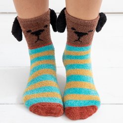 Natural Life Dog Cozy Socks slide 2 of 2