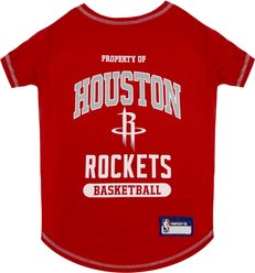 Pets First NBA Houston Rockets Dog Tee Shirt, X-Small