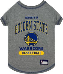 Pets First NBA Golden State Warriors Dog Tee Shirt, X-Large