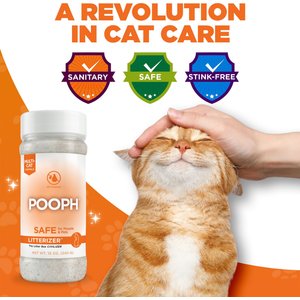 POOPH Litterizer Cat Litter Deodorizer, 12-fl oz bottle